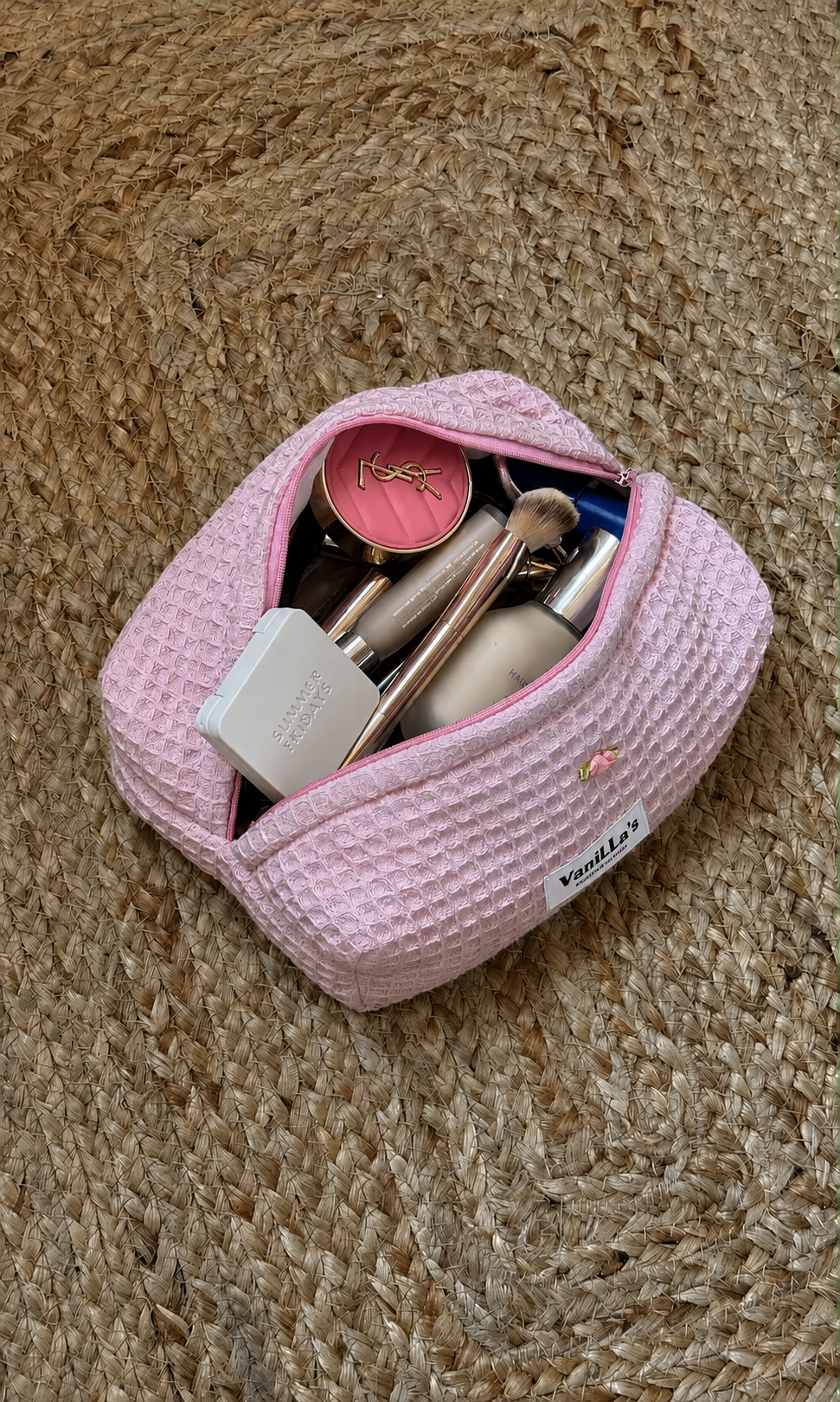 Trousse Rose Waffles