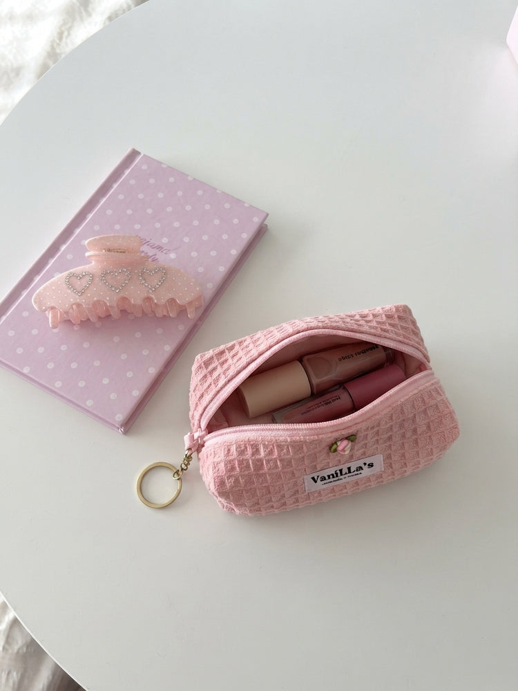 Trousse Rose Waffles S